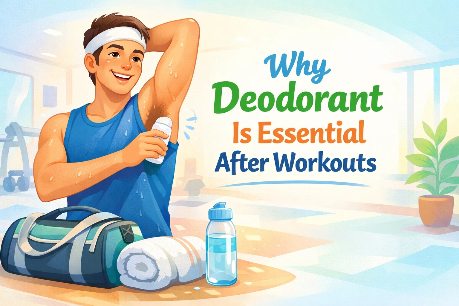 Why Deodorant Is Essential After Workouts
