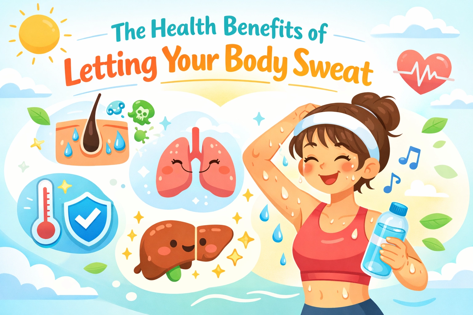 The Health Benefits of Letting Your Body Sweat