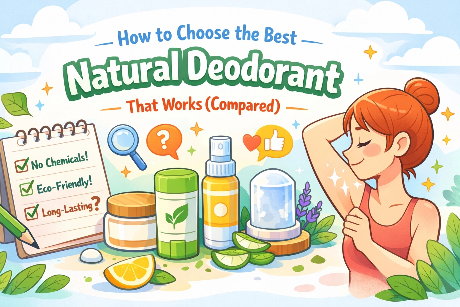 How to Choose the Best Natural Deodorant That Works (Compared)