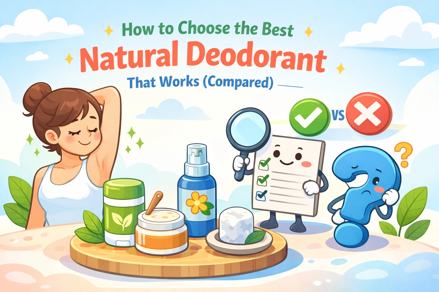 How to Choose the Best Natural Deodorant That Works (Compared)