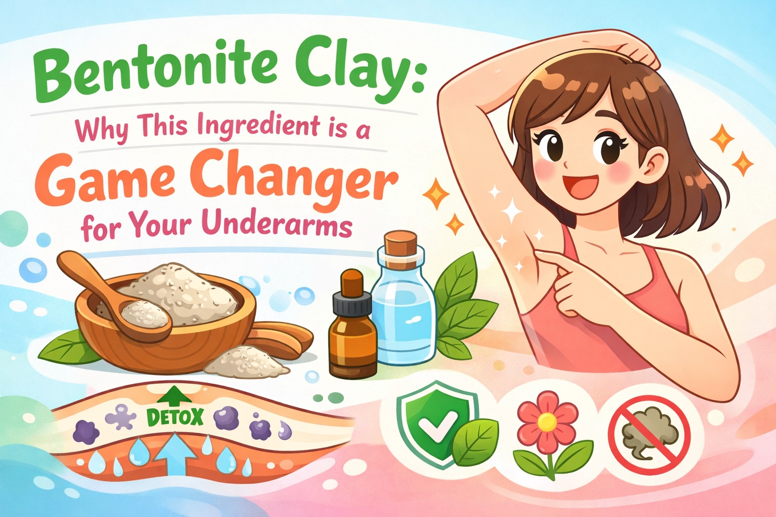 Bentonite Clay: Why This Ingredient is a Game Changer for Your Underarms